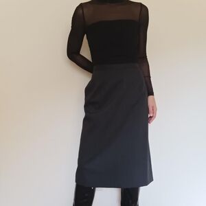 Vintage Pendleton Wool Skirt / Size 12